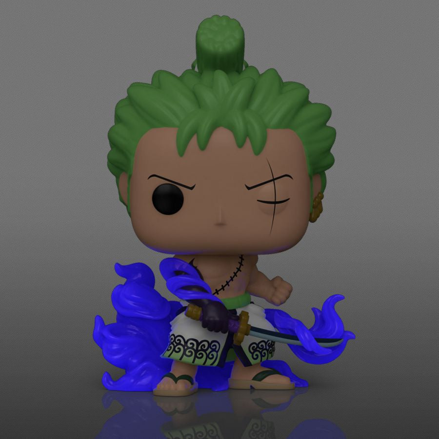 Image Pop Weasel - Image 3 of One Piece - Zoro with Enma US Exclusive Glow Pop! Vinyl [RS] - Funko - Pop Vinyl - Image - Pop Weasel