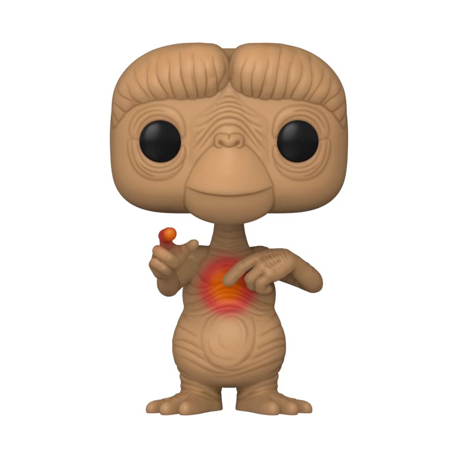 Pop Weasel - Image 2 of E.T. the Extra-Terrestrial - E.T. Glow Heart US Exclusive Pop! Vinyl [RS] - Funko - Pop Vinyl - Image - Pop Weasel