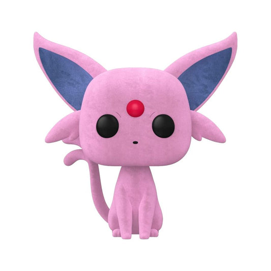 Pop Weasel - Image 2 of Pokemon - Espeon Flocked Pop! Vinyl [RS] - Funko