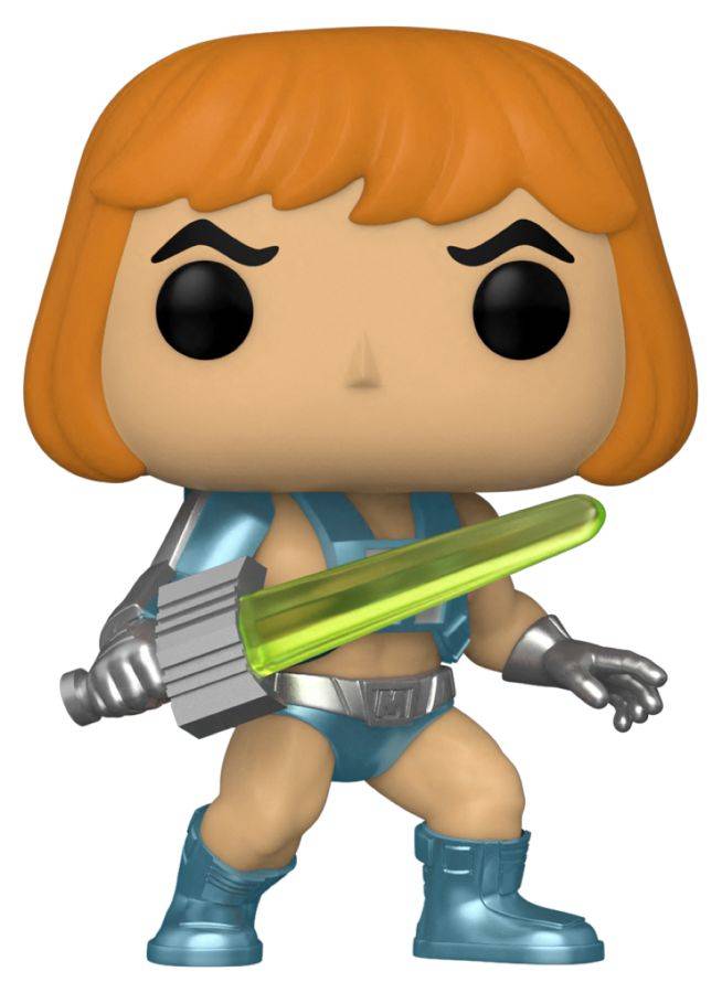 Pop Weasel Image of Masters of the Universe - He-Man Laser Power SDCC 2022 Exclusive Pop! Vinyl [RS] - Funko - Pop Vinyl - Image - Pop Weasel