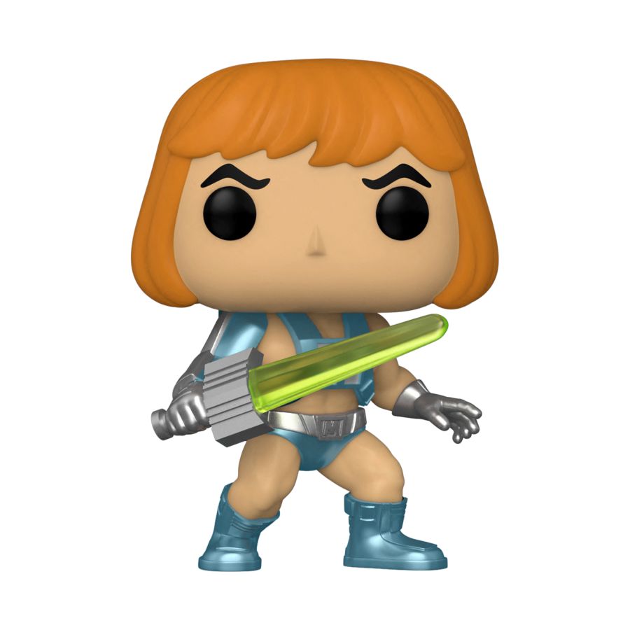 Pop Weasel - Image 3 of Masters of the Universe - He-Man Laser Power SDCC 2022 Exclusive Pop! Vinyl [RS] - Funko - Pop Vinyl - Image - Pop Weasel