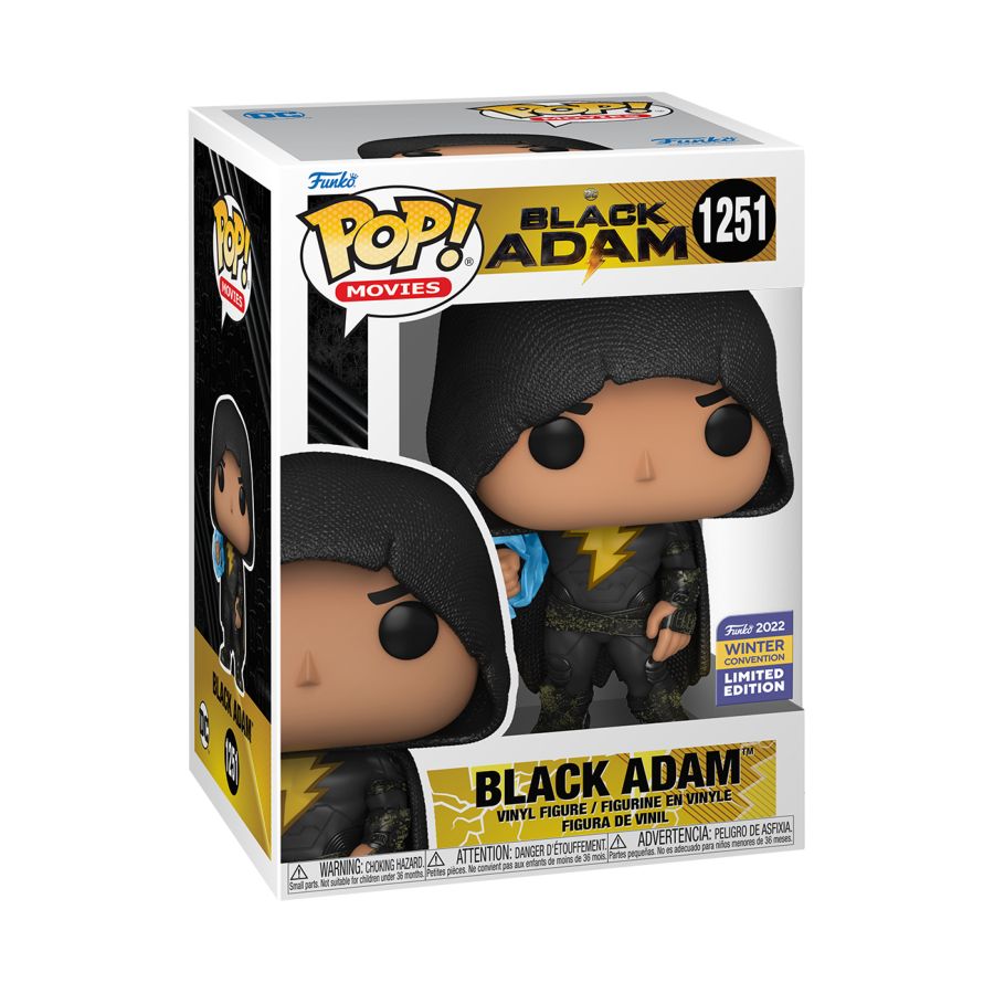 Pop Weasel - Image 3 of Black Adam (2022) - Black Adam Winter Con 2022 Exclusive Pop! Vinyl [RS] - Funko - Pop Vinyl - Image - Pop Weasel