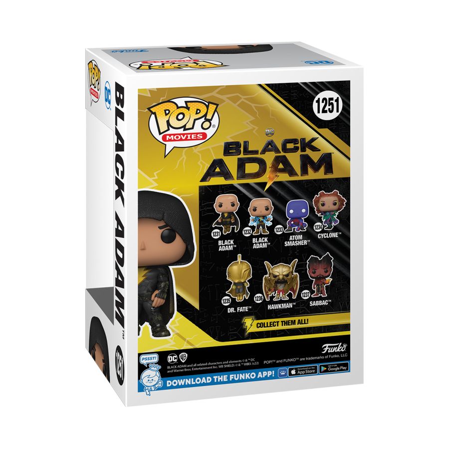 Pop Weasel - Image 4 of Black Adam (2022) - Black Adam Winter Con 2022 Exclusive Pop! Vinyl [RS] - Funko - Pop Vinyl - Image - Pop Weasel