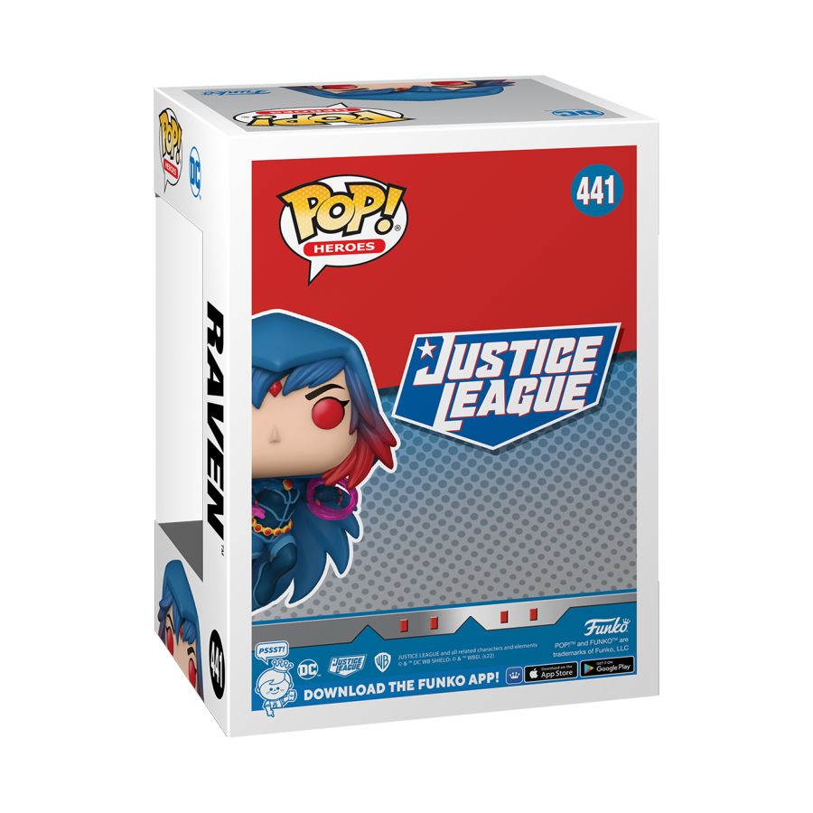 Pop Weasel - Image 4 of Justice League - Raven Winter Con 2022 Exclusive Pop! Vinyl [RS] - Funko - Pop Vinyl - Image - Pop Weasel