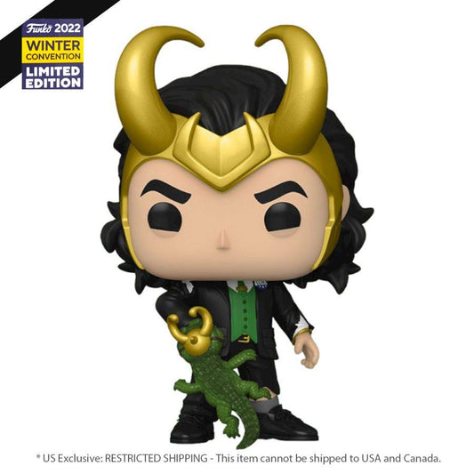 Pop Weasel Image of Loki (TV) - President Loki Winter Con 2022 Exclusive Pop! Vinyl [RS] - Funko