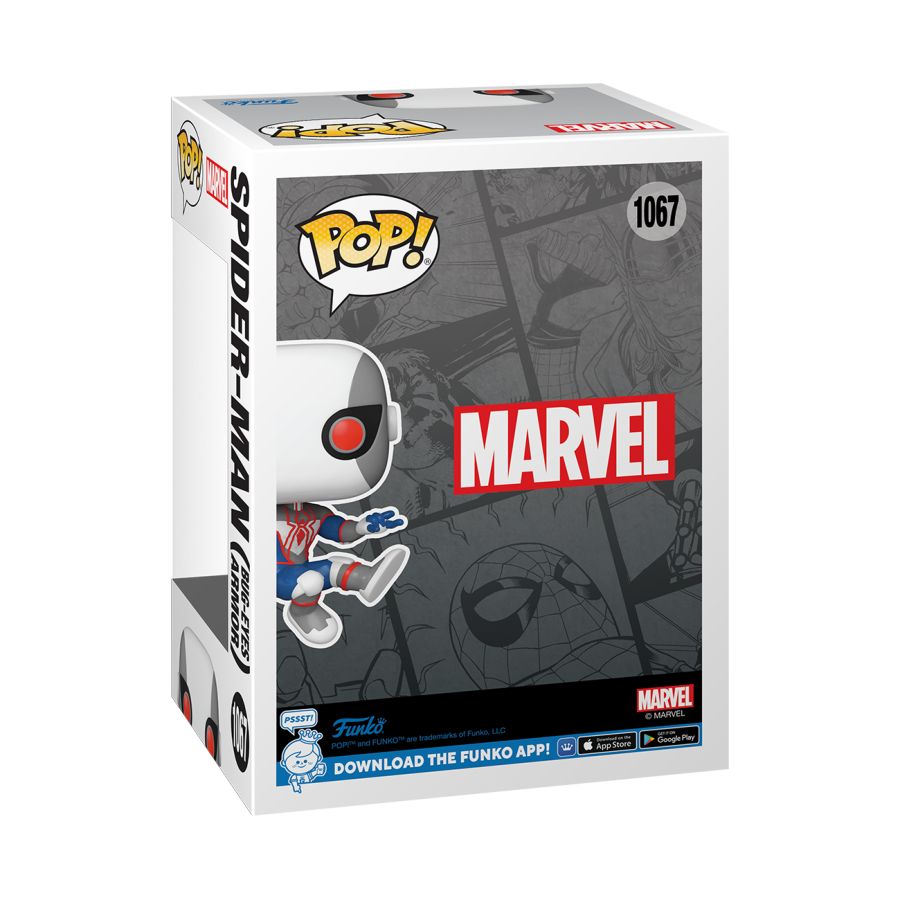 Pop Weasel - Image 4 of Marvel Comics - Spider-Man (Bug-Eyes Armor) Winter Con 2022 Exclusive Pop! Vinyl [RS] - Funko - Pop Vinyl - Image - Pop Weasel