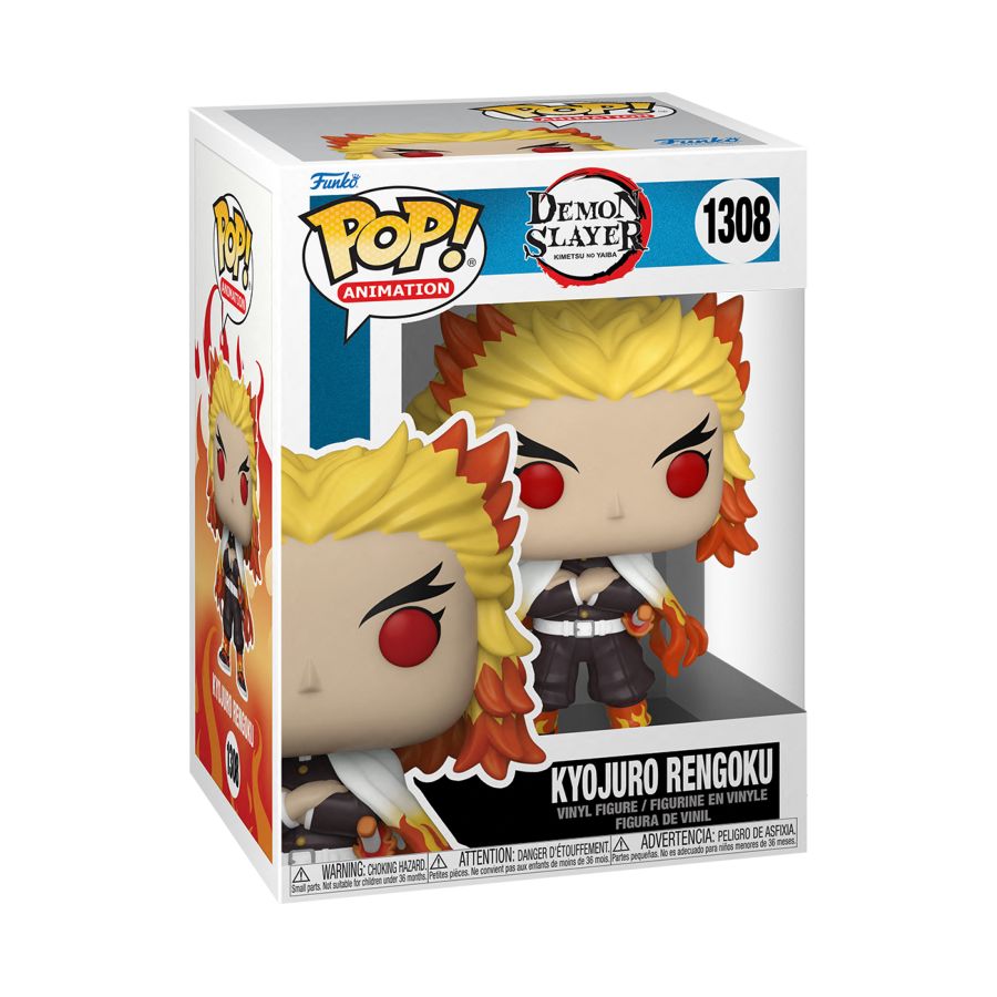 Pop Weasel - Image 2 of Demon Slayer - Rengoku Pop! Vinyl - Funko - Pop Vinyl - Image - Pop Weasel