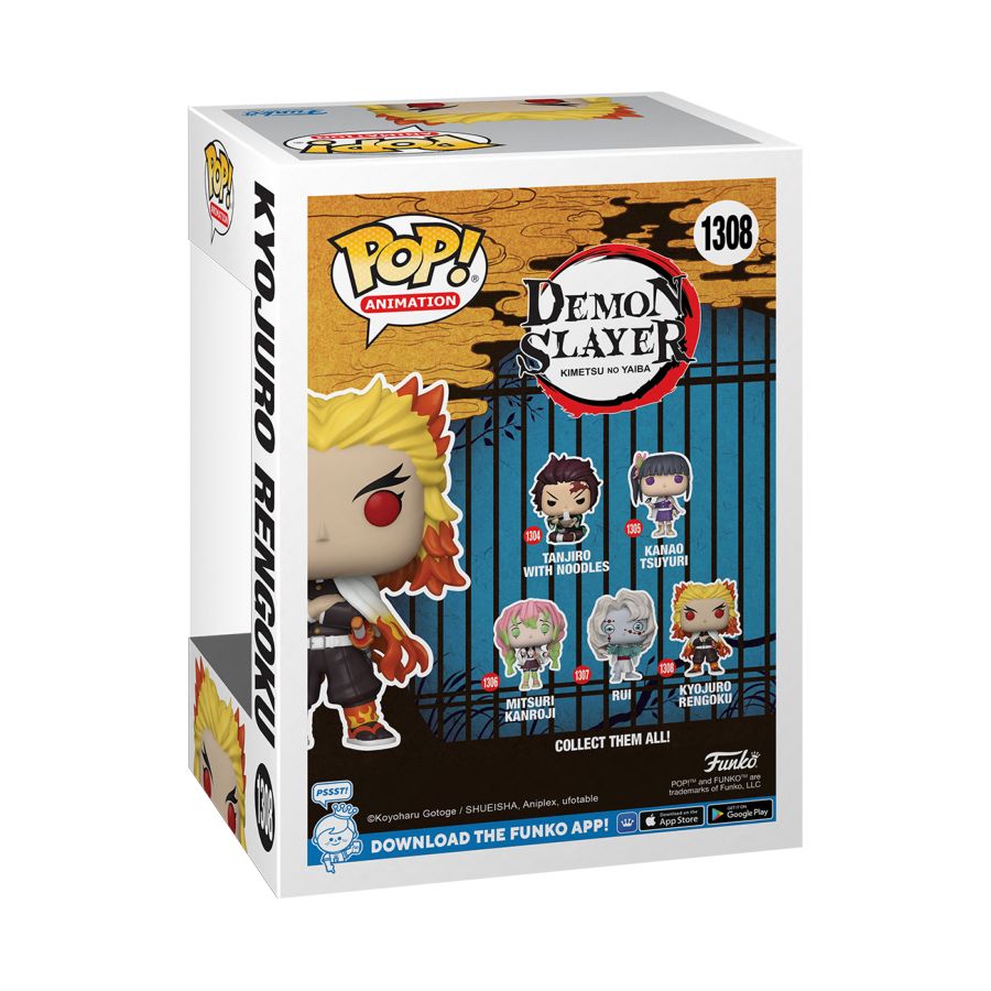 Pop Weasel - Image 3 of Demon Slayer - Rengoku Pop! Vinyl - Funko - Pop Vinyl - Image - Pop Weasel