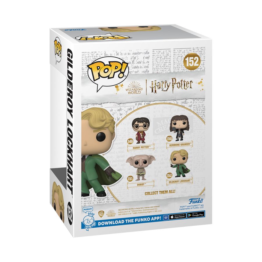 Pop Weasel - Image 3 of Harry Potter - Gilderoy Lockheart Chamber of Secrets Pop! Vinyl - Funko - Pop Vinyl - Image - Pop Weasel