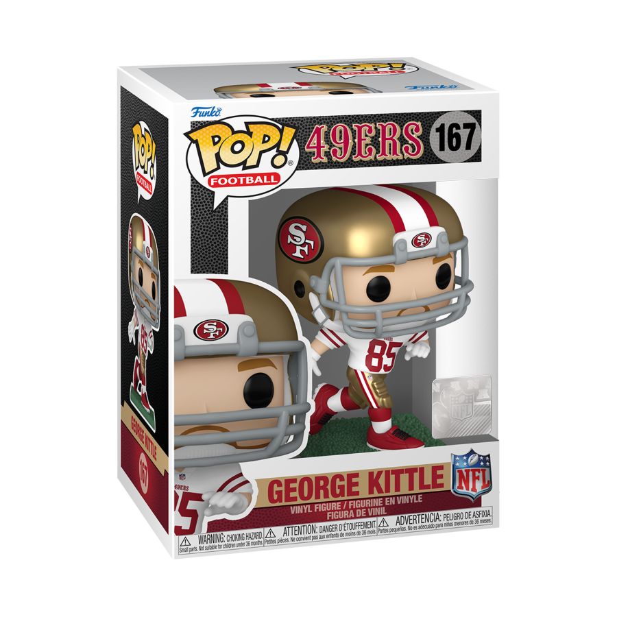 Pop Weasel - Image 2 of NFL: 49ers - George Kittle Pop! Vinyl - Funko - Pop Vinyl - Image - Pop Weasel