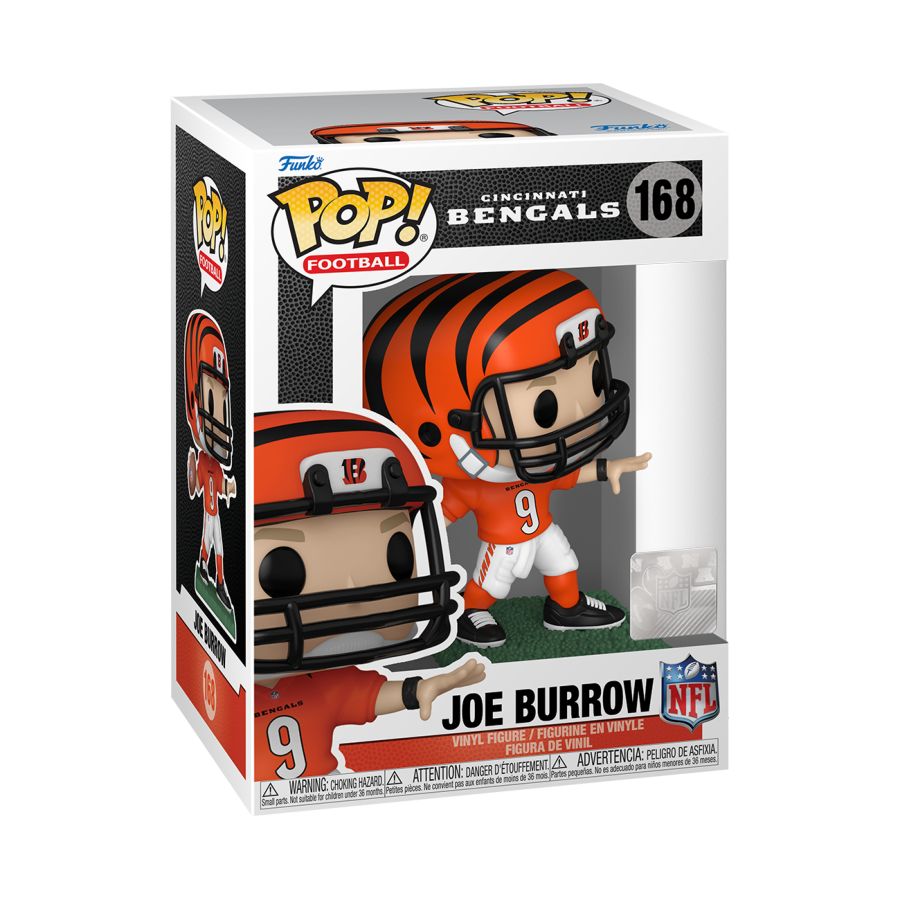 Pop Weasel - Image 2 of NFL: Bengals - Joe Burrow Pop! Vinyl - Funko - Pop Vinyl - Image - Pop Weasel