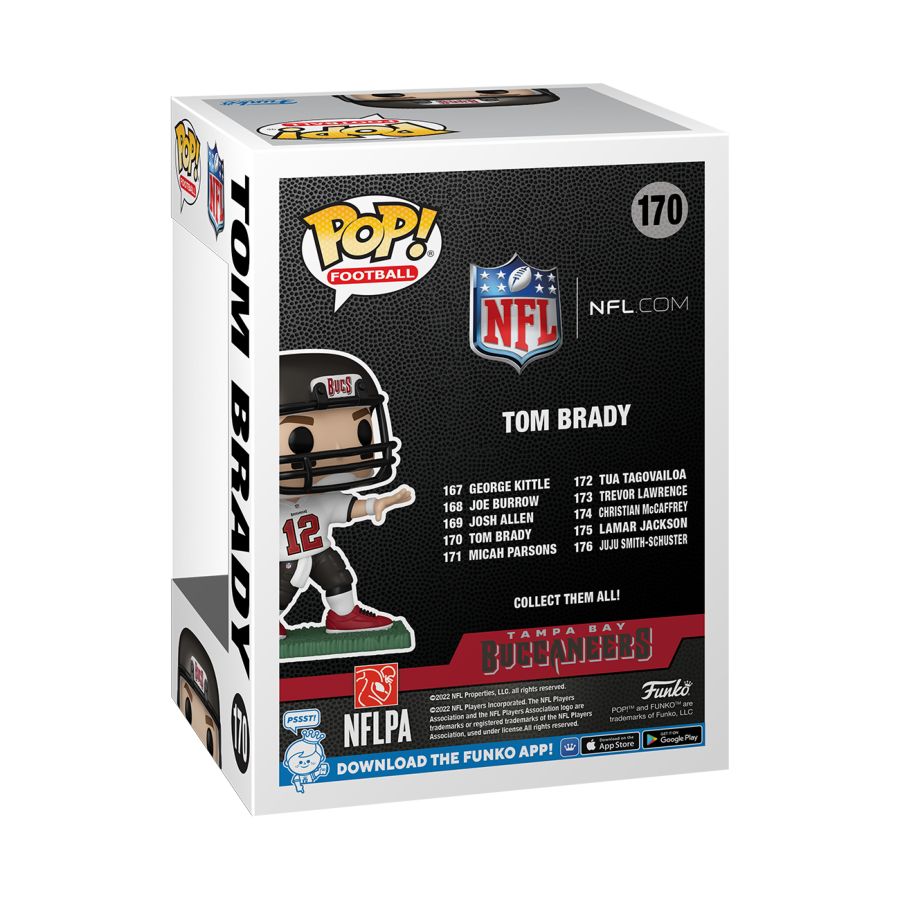 Pop Weasel - Image 3 of NFL: Bucs - Tom Brady (Away) Pop! Vinyl - Funko - Pop Vinyl - Image - Pop Weasel