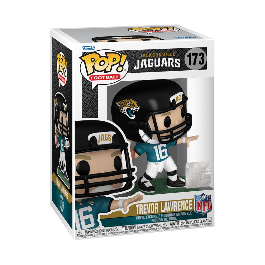 Pop Weasel - Image 2 of NFL: Jaguars - Trevor Lawrence Pop! Vinyl - Funko - Pop Vinyl - Image - Pop Weasel