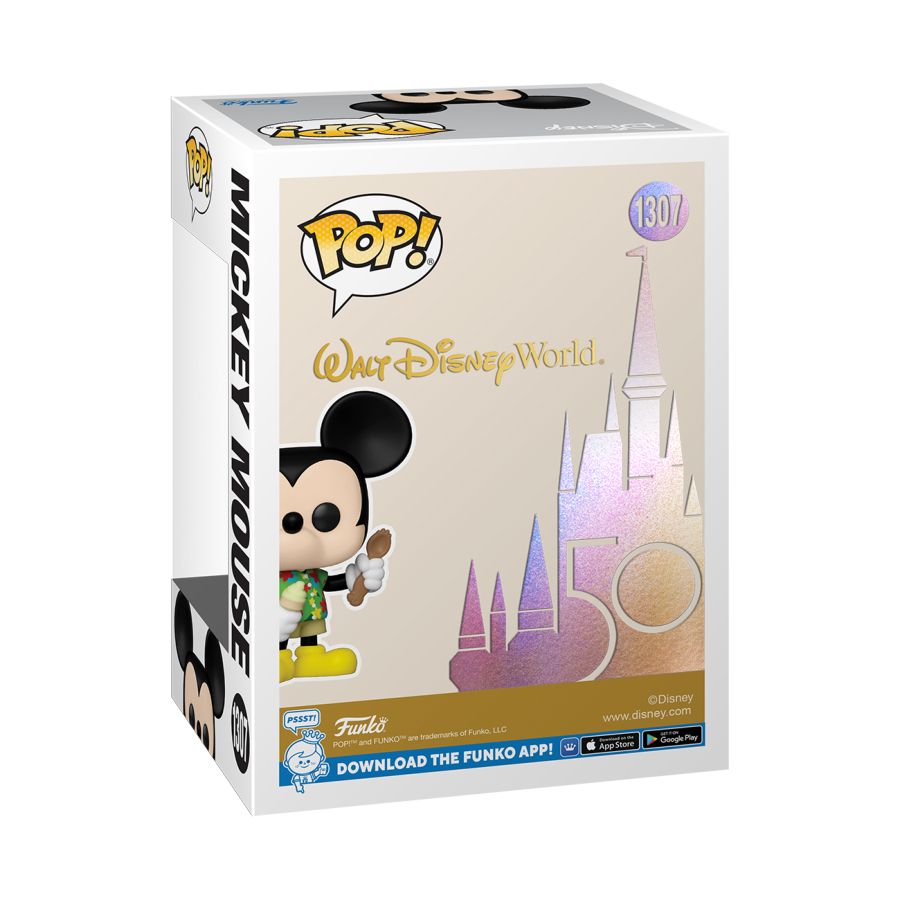 Pop Weasel - Image 3 of Disney World 50th Anniversary - Aloha Mickey Pop! Vinyl - Funko - Pop Vinyl - Image - Pop Weasel