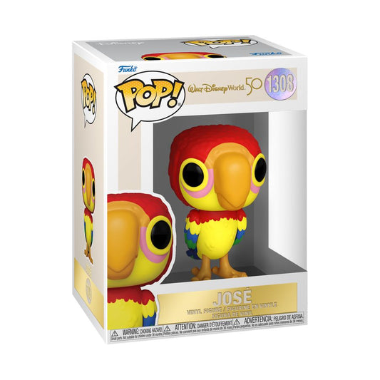 Pop Weasel - Image 2 of Disney World 50th Anniversary - Parrot Jose Pop! Vinyl - Funko