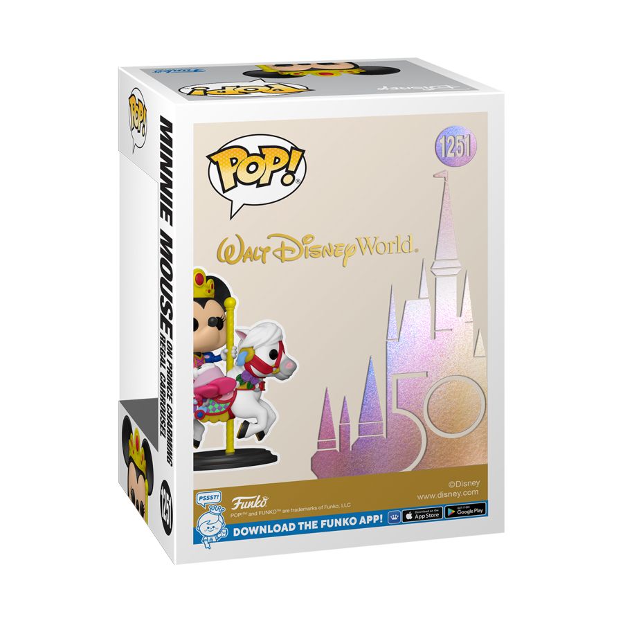 Pop Weasel - Image 3 of Disney World 50thAnniversary - Minnie Carrousel Pop! Vinyl - Funko - Pop Vinyl - Image - Pop Weasel