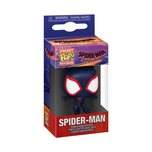 Image Pop Weasel - Image 2 of Spider-Man: Across the Spider-Verse - Spider-Man Pop! Keychain - Funko