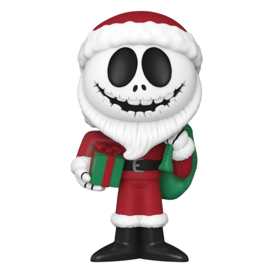 The Nightmare Before Christmas - Santa Jack Skellington (with Chase) Vinyl Soda - Funko - Pop Vinyl - Image - Pop Weasel