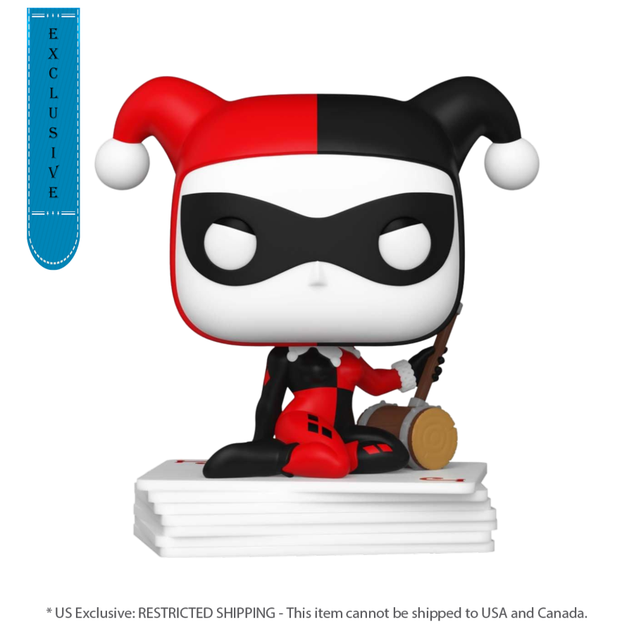 Pop Weasel Image of DC - Harley Quinn with Cards US Exclusive Pop! Vinyl [RS] - Funko - Pop Vinyl - Image - Pop Weasel