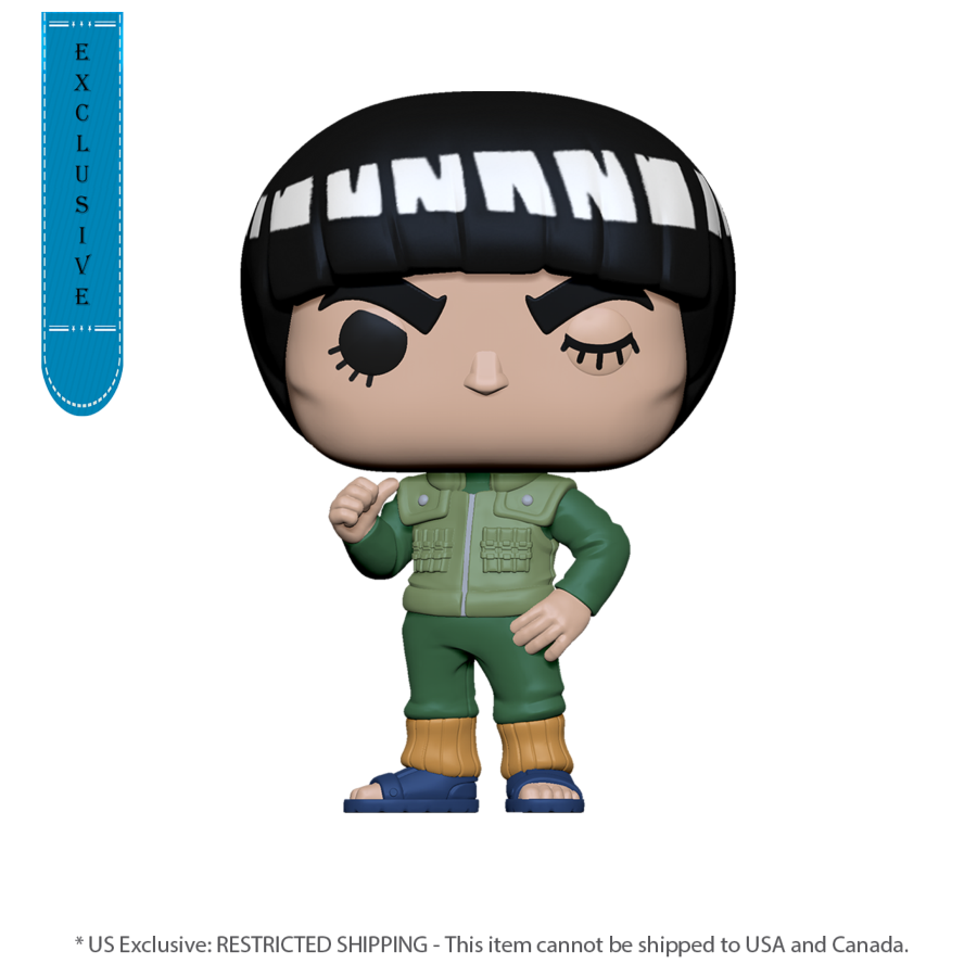 Pop Weasel Image of Naruto - Might Guy (Winking) US Exclusive Pop! Vinyl [RS] - Funko - Pop Vinyl - Image - Pop Weasel