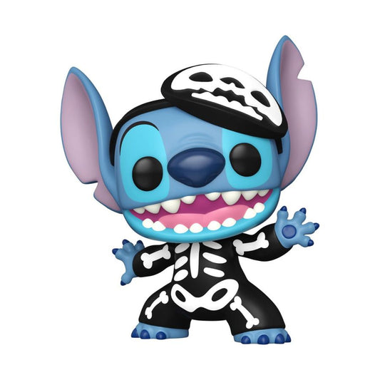 Pop Weasel - Image 2 of Lilo and Stitch - Skeleton Stitch (with chase) US Exclusive Pop! Vinyl [RS] - Funko