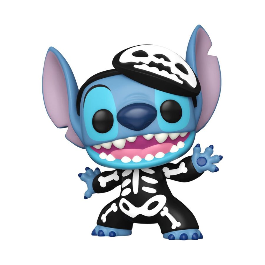 Pop Weasel - Image 2 of Lilo and Stitch - Skeleton Stitch (with chase) US Exclusive Pop! Vinyl [RS] - Funko - Pop Vinyl - Image - Pop Weasel