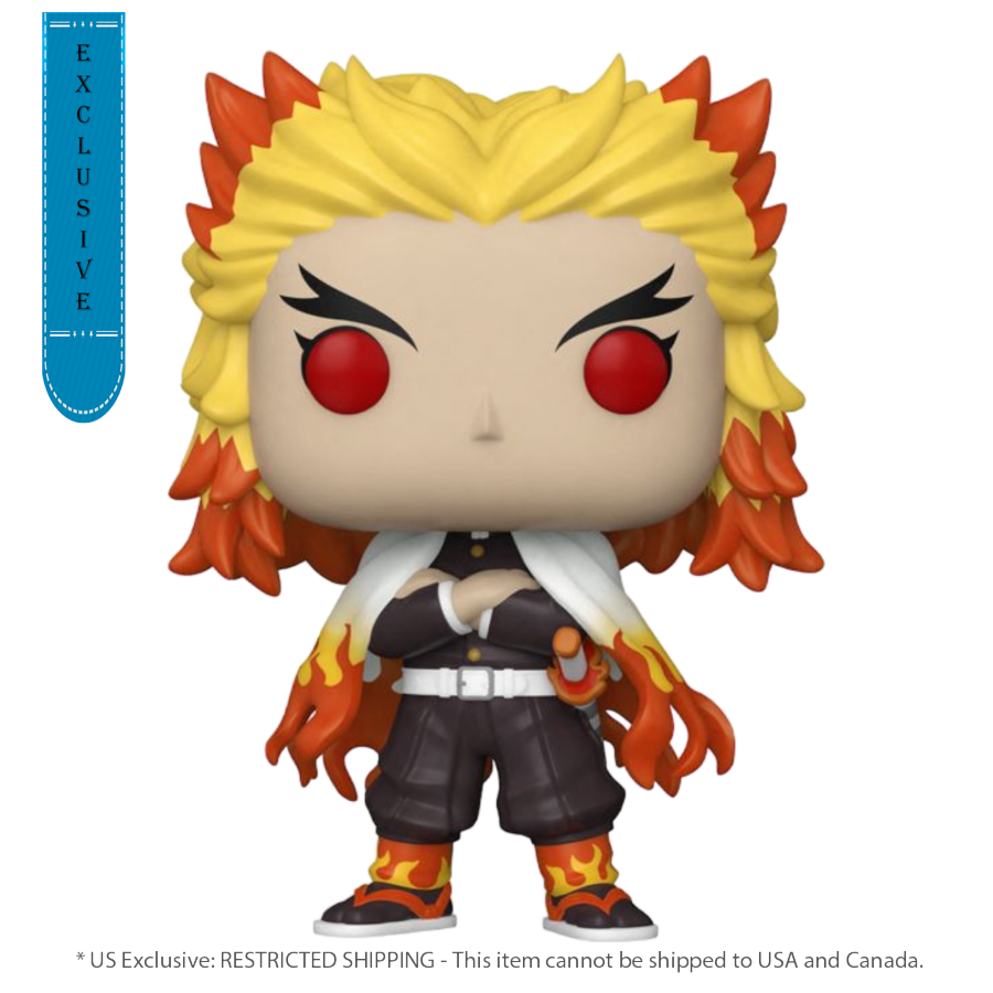 Pop Weasel Image of Demon Slayer - Rengoku Glow US Exclusive Pop! Vinyl [RS] - Funko - Pop Vinyl - Image - Pop Weasel