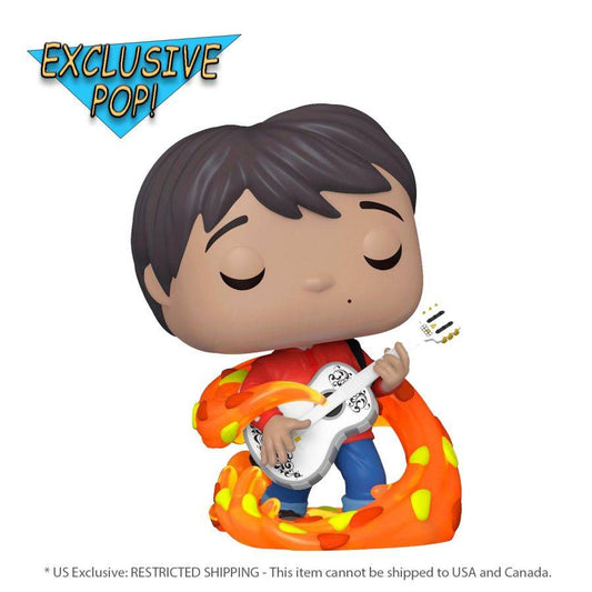 Pop Weasel Image of Coco - Miguel with Guitar Glow US Exclusive Pop! Vinyl [RS] - Funko