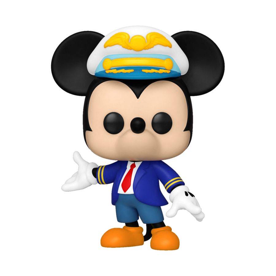 Pop Weasel Image of Disney - Pilot Mickey Mouse in Blue Suit D23 US Exclusive Pop! Vinyl [RS] - Funko - Pop Vinyl - Image - Pop Weasel