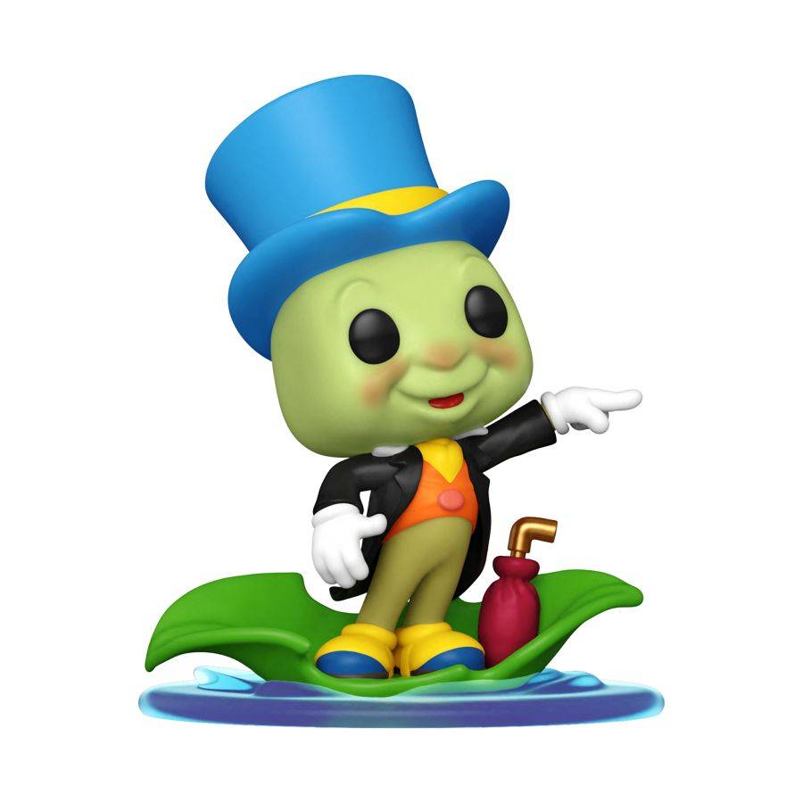 Pop Weasel Image of Disney Classics - Jiminy on Leaf D23 US Exclusive Pop! Vinyl [RS] - Funko - Pop Vinyl - Image - Pop Weasel