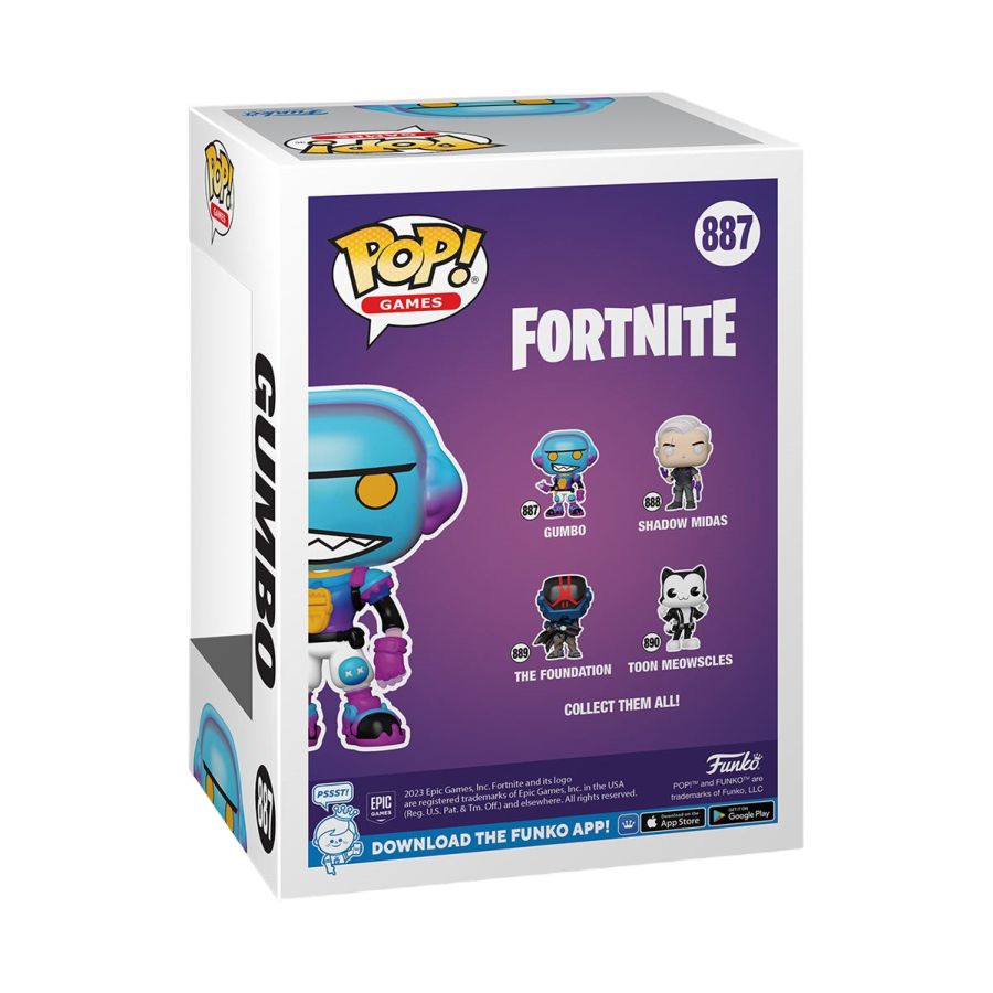 Pop Weasel - Image 3 of Fortnite - Gumbo Pop! Vinyl - Funko - Pop Vinyl - Image - Pop Weasel