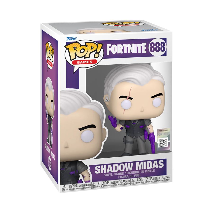 Pop Weasel - Image 2 of Fortnite - Shadow Midas Pop! Vinyl - Funko - Pop Vinyl - Image - Pop Weasel