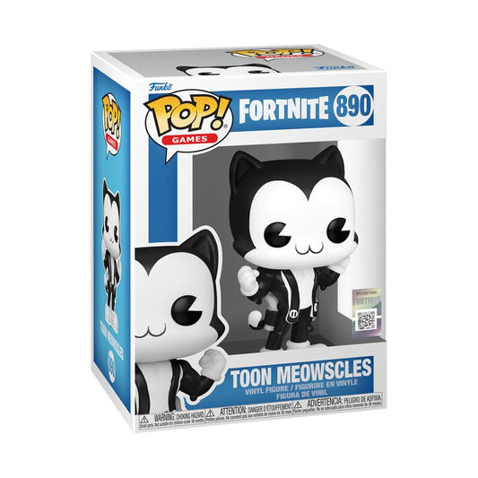 Pop Weasel - Image 2 of Fortnite - Toon Meowscles Pop! Vinyl - Funko