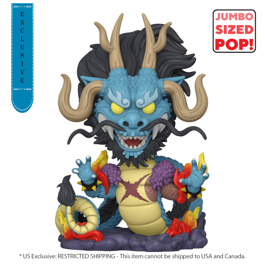 Pop Weasel Image of One Piece - Kaido (Dragon Form) US Exclusive 12.35" Pop! Vinyl [RS] - Funko - Pop Vinyl - Image - Pop Weasel