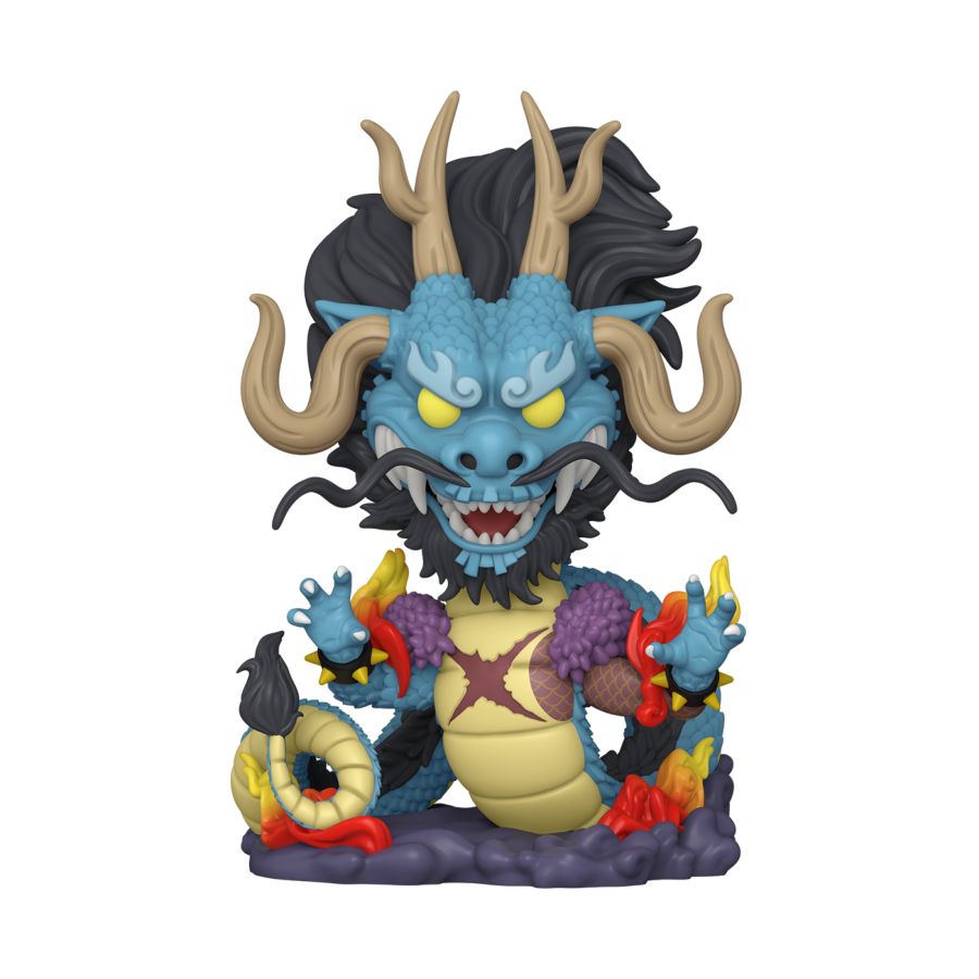 Pop Weasel - Image 2 of One Piece - Kaido (Dragon Form) US Exclusive 12.35" Pop! Vinyl [RS] - Funko - Pop Vinyl - Image - Pop Weasel