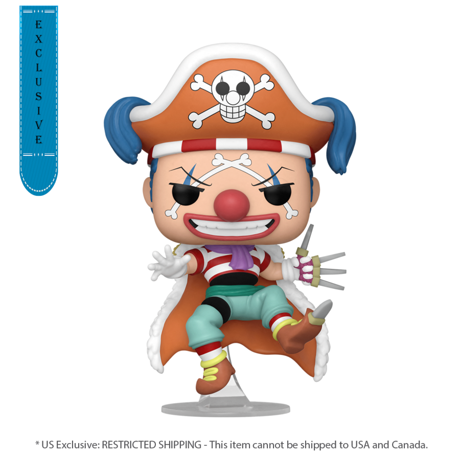 Pop Weasel Image of One Piece - Buggy the Clown US Exclusive Pop! Vinyl [RS] - Funko - Pop Vinyl - Image - Pop Weasel