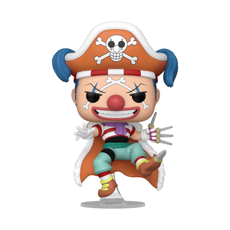 Pop Weasel - Image 2 of One Piece - Buggy the Clown US Exclusive Pop! Vinyl [RS] - Funko - Pop Vinyl - Image - Pop Weasel