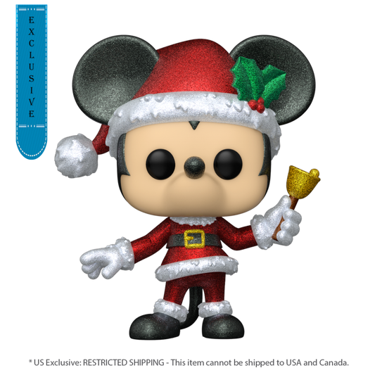 Pop Weasel Image of Disney - Mickey Holiday Diamond Glitter US Exclusive Pop! Vinyl [RS] - Funko