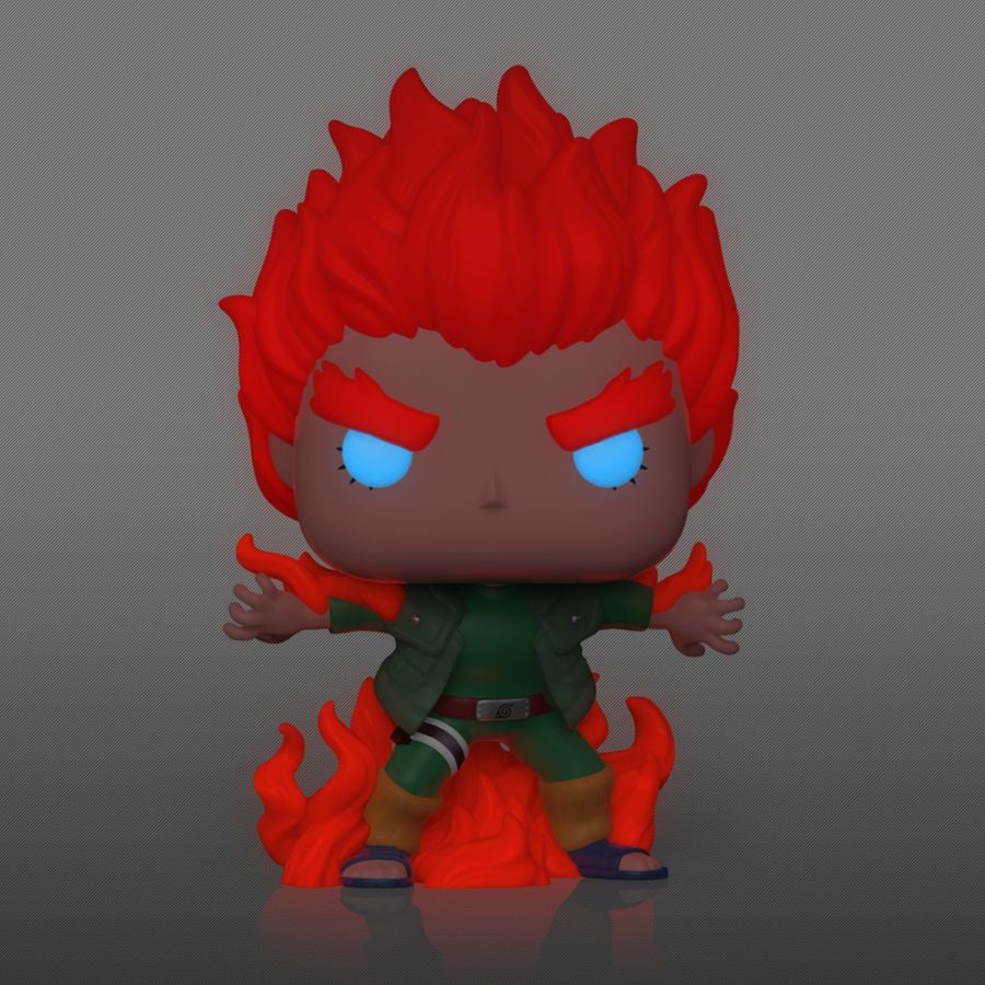 Pop Weasel - Image 4 of Naruto - Might Guy (Eight Inner Gates) US Exclusive Pop! Vinyl [RS] - Funko - Pop Vinyl - Image - Pop Weasel