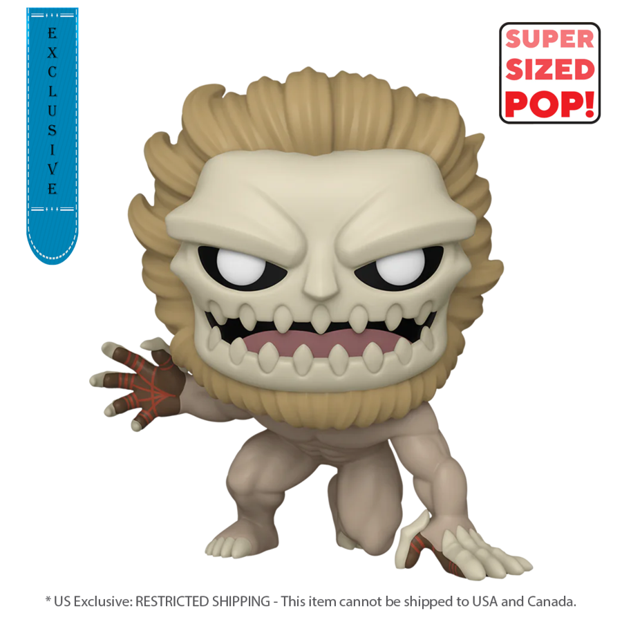 Pop Weasel Image of Attack on Titan - Jaw Titan Us Exclusive 6" Pop! Vinyl [RS] - Funko - Pop Vinyl - Image - Pop Weasel