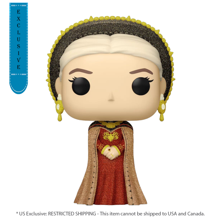 Pop Weasel Image of House of the Dragon - Rhaenyra Diamond Glitter US Exclusive Pop! Vinyl [RS] - Funko - Pop Vinyl - Image - Pop Weasel