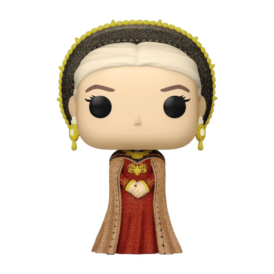 Pop Weasel - Image 2 of House of the Dragon - Rhaenyra Diamond Glitter US Exclusive Pop! Vinyl [RS] - Funko - Pop Vinyl - Image - Pop Weasel