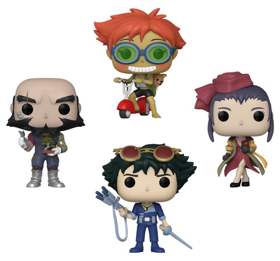 Pop Weasel Image of Cowboy Bebop - Bebop US Exclusive Pop! 4-Pack [RS] - Funko - Pop Vinyl - Image - Pop Weasel