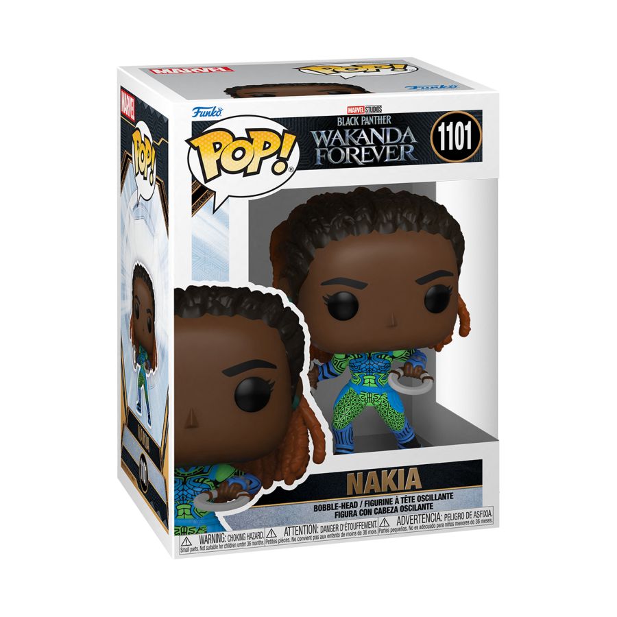 Pop Weasel - Image 2 of Black Panther 2: Wakanda Forever - Nakia Pop! Vinyl - Funko - Pop Vinyl - Image - Pop Weasel