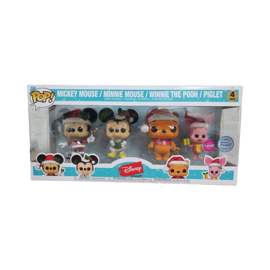 Pop Weasel - Image 7 of Disney - Mickey & Friends UK Exclusive Holiday Pop! 4-Pack [RS] - Funko - Pop Vinyl - Image - Pop Weasel