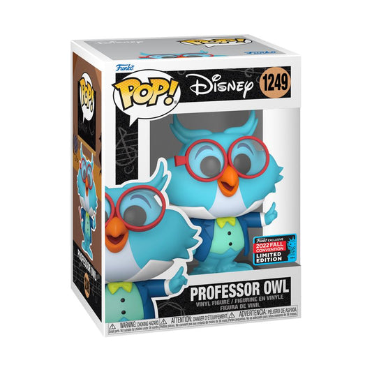 Pop Weasel - Image 2 of Disney - Professor Owl NYCC 2022 US Exclusive Pop! Vinyl [RS] - Funko