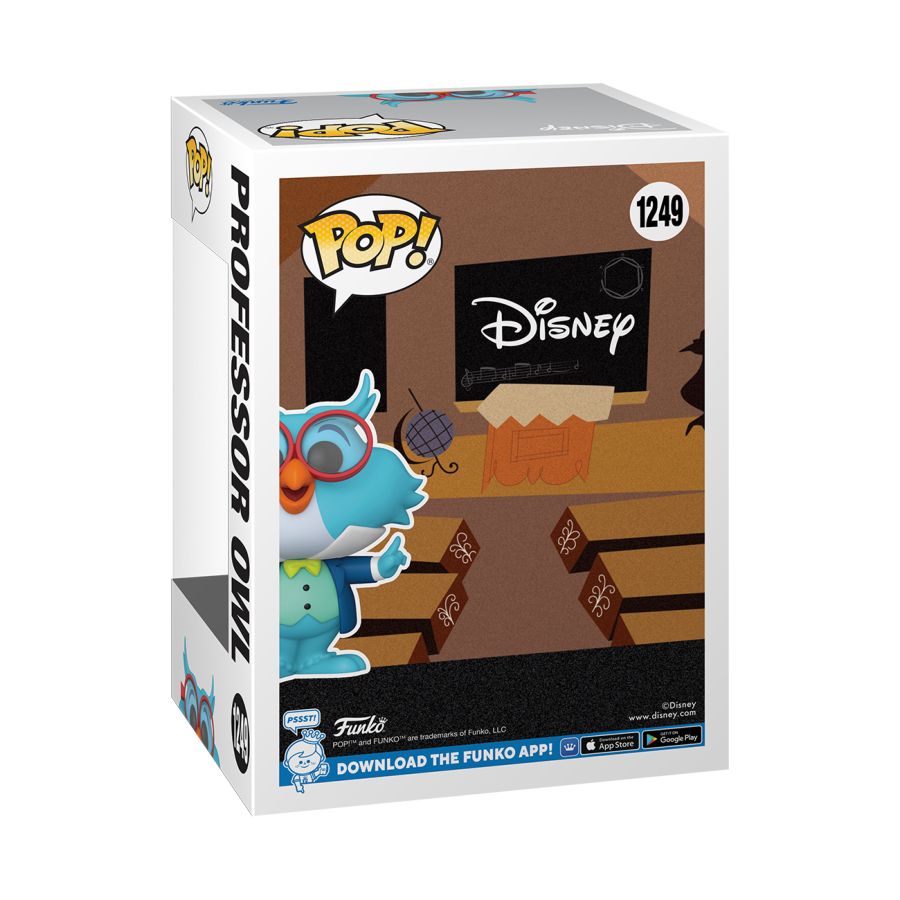 Pop Weasel - Image 3 of Disney - Professor Owl NYCC 2022 US Exclusive Pop! Vinyl [RS] - Funko - Pop Vinyl - Image - Pop Weasel