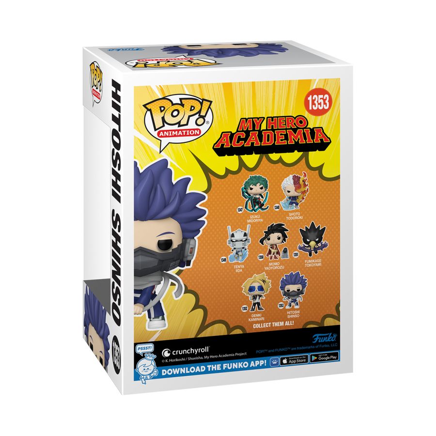 Pop Weasel - Image 3 of My Hero Academia - Hitoshi Shinso (with Chase) Pop! Vinyl - Funko - Pop Vinyl - Image - Pop Weasel