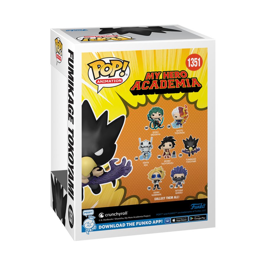 Pop Weasel - Image 3 of My Hero Academia - Fumikage Tokoyami (Fallen Angel) Pop! Vinyl - Funko - Pop Vinyl - Image - Pop Weasel