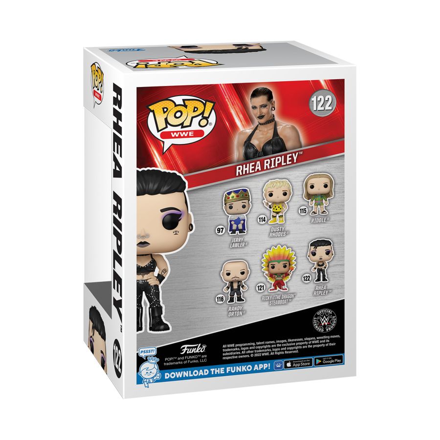 Image Pop Weasel - Image 3 of WWE - Rhea Ripley Pop! Vinyl - Funko